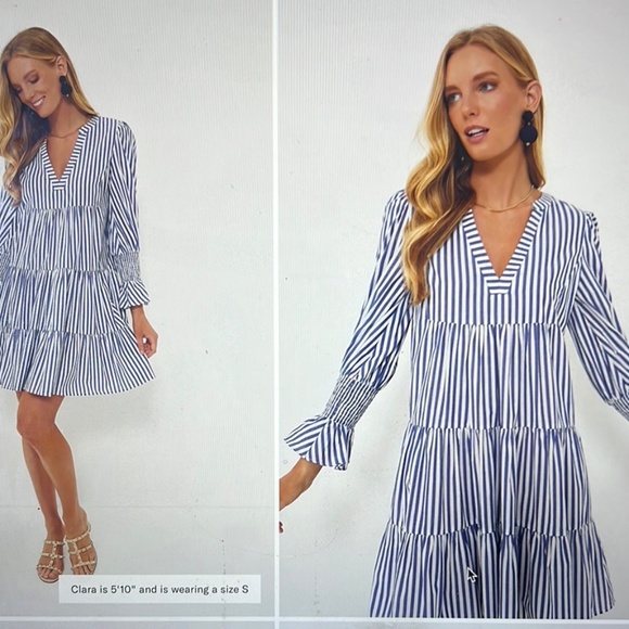 Pomander Place Line from Tuckernuck. Cotton Poplin Kenzo Dress. - Picture 4 of 14